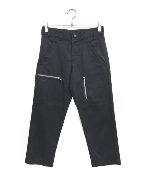 BLACK COMME des GARCONS（ブラックコムデギャルソン）BLACK COMME des GARCONS (ブラックコムデギャルソン) マルチポケットパンツ ブラック サイズ:XXSの古着・服飾アイテム