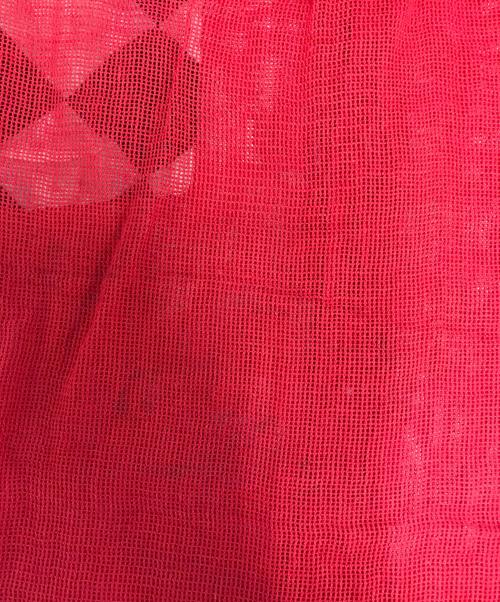 COMME des GARCONS HOMME HOMME（コムデギャルソンオムオム）COMME des GARCONS HOMME HOMME (コムデギャルソンオムオム) 90's S/Sリネンシャツ レッド サイズ:表記なしの古着・服飾アイテム