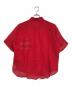 COMME des GARCONS HOMME HOMME (コムデギャルソンオムオム) 90's S/Sリネンシャツ レッド サイズ:表記なし：17000円