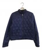 MIU MIUミュウミュウ）の古着「キルティングジャケット」｜ネイビー