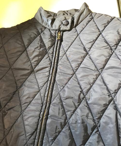 MIU MIU（ミュウミュウ）MIU MIU (ミュウミュウ) キルティングジャケット ネイビー サイズ:38の古着・服飾アイテム