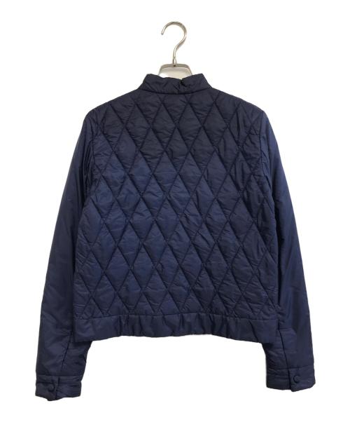 MIU MIU（ミュウミュウ）MIU MIU (ミュウミュウ) キルティングジャケット ネイビー サイズ:38の古着・服飾アイテム