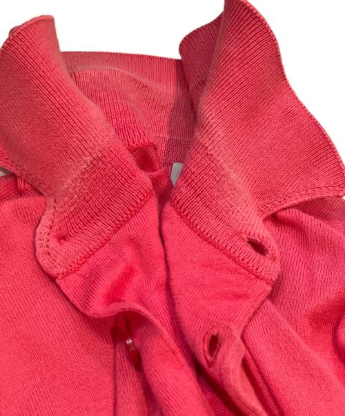 JOHN SMEDLEY（ジョンスメドレー）JOHN SMEDLEY (ジョンスメドレー) ニットポロシャツ レッド サイズ:Ｌの古着・服飾アイテム