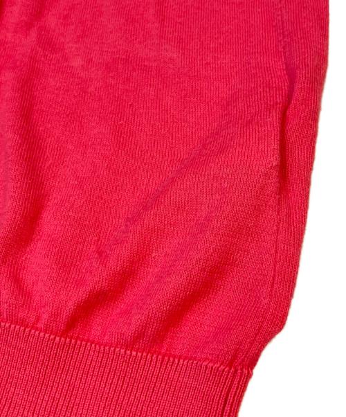 JOHN SMEDLEY（ジョンスメドレー）JOHN SMEDLEY (ジョンスメドレー) ニットポロシャツ レッド サイズ:Ｌの古着・服飾アイテム