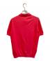 JOHN SMEDLEY (ジョンスメドレー) ニットポロシャツ レッド サイズ:Ｌ：5000円