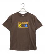 FRUIT OF THE LOOMフルーツオブザルーム）の古着「プリントTシャツ」｜カーキ