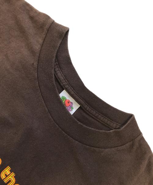 FRUIT OF THE LOOM（フルーツオブザルーム）FRUIT OF THE LOOM (フルーツオブザルーム) プリントTシャツ カーキ サイズ:Lの古着・服飾アイテム