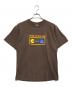 FRUIT OF THE LOOM（フルーツオブザルーム）の古着「プリントTシャツ」｜カーキ