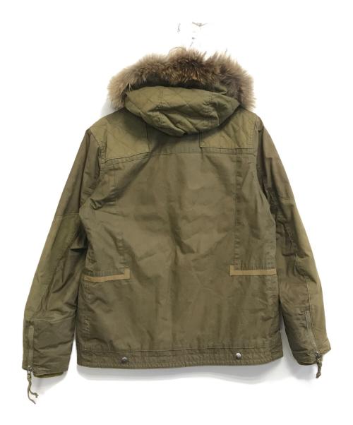 JohnUNDERCOVER（ジョンアンダーカバー）JohnUNDERCOVER (ジョンアンダーカバー) N-3Bタイプキルティングアーミーブルゾン グリーン サイズ:SIZE 3の古着・服飾アイテム