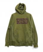 Championチャンピオン）の古着「リバースウィーブパーカー」｜グリーン