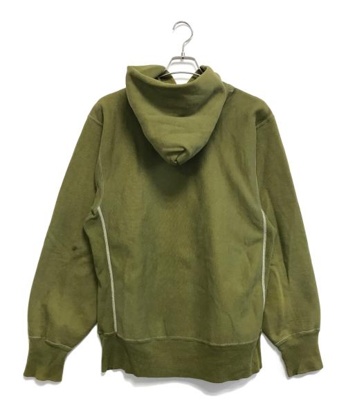 Champion（チャンピオン）Champion (チャンピオン) リバースウィーブパーカー グリーン サイズ:XLの古着・服飾アイテム