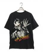 バンドTシャツバンドTシャツ）の古着「90s White zombie(ホワイト・ゾンビ) バンドTシャツ」｜ブラック