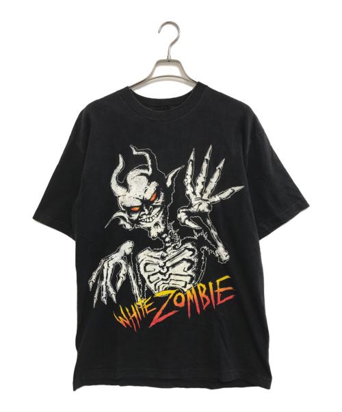 バンドTシャツ（バンドTシャツ）バンドTシャツ (バンドTシャツ) 90s White zombie(ホワイト・ゾンビ) バンドTシャツ ブラック サイズ:XLの古着・服飾アイテム