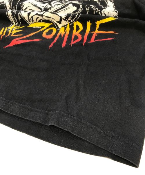 バンドTシャツ（バンドTシャツ）バンドTシャツ (バンドTシャツ) 90s White zombie(ホワイト・ゾンビ) バンドTシャツ ブラック サイズ:XLの古着・服飾アイテム