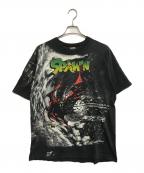 FRUIT OF THE LOOMフルーツオブザルーム）の古着「大伴プリントTシャツ」｜ブラック