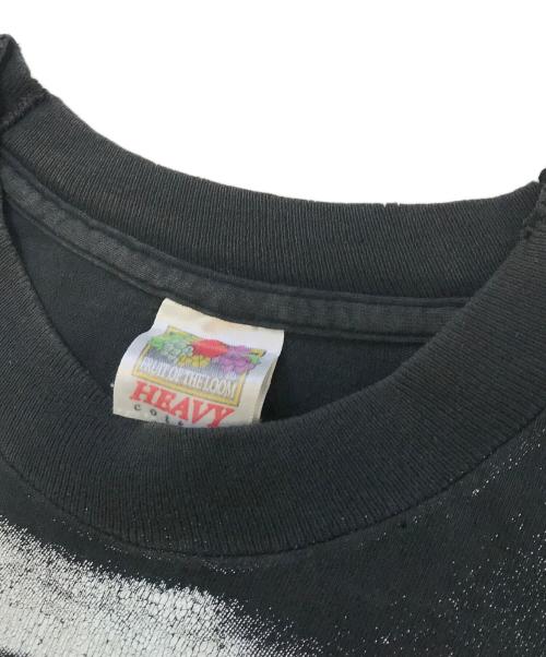 FRUIT OF THE LOOM（フルーツオブザルーム）FRUIT OF THE LOOM (フルーツオブザルーム) 大伴プリントTシャツ ブラック サイズ:XLの古着・服飾アイテム