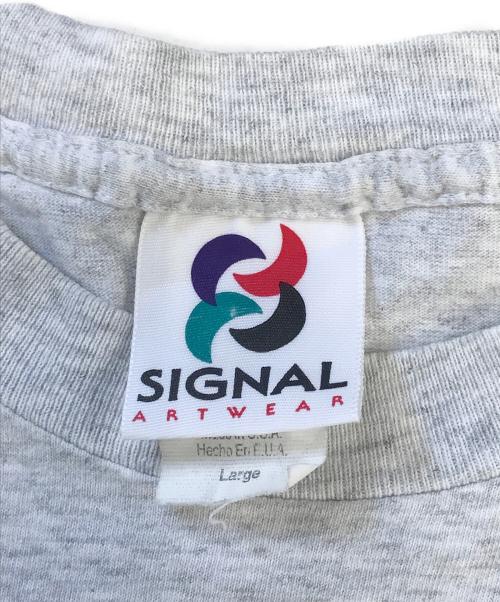 キャラクターTシャツ（キャラクターTシャツ）キャラクターTシャツ (キャラクターTシャツ) 90s X-MAN(エックスメン) キャラクターTシャツ グレー サイズ:Lの古着・服飾アイテム