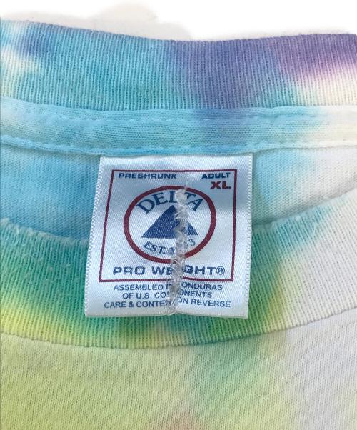 DELTA（デルタ）DELTA (デルタ) タイダイ染めプリントTシャツ マルチカラー サイズ:XLの古着・服飾アイテム