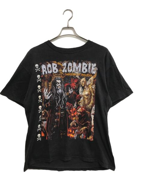 バンドTシャツ（バンドTシャツ）バンドTシャツ (バンドTシャツ) 90s ROB ZOMBIE(ロブ・ゾンビ) バンドTシャツ ブラック サイズ:Lの古着・服飾アイテム