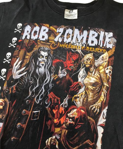 バンドTシャツ（バンドTシャツ）バンドTシャツ (バンドTシャツ) 90s ROB ZOMBIE(ロブ・ゾンビ) バンドTシャツ ブラック サイズ:Lの古着・服飾アイテム