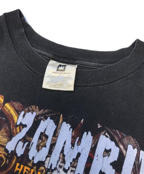 バンドTシャツ（バンドTシャツ）バンドTシャツ (バンドTシャツ) 90s ROB ZOMBIE(ロブ・ゾンビ) バンドTシャツ ブラック サイズ:Lの古着・服飾アイテム