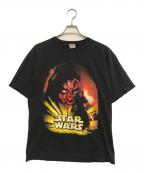 ムービーTシャツムービーTシャツ）の古着「STAR WARS(スターウォーズ) ムービーＴシャツ」｜ブラック