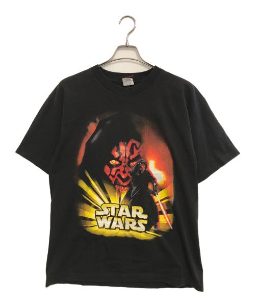 ムービーTシャツ（ムービーTシャツ）ムービーTシャツ (ムービーTシャツ) STAR WARS(スターウォーズ) ムービーＴシャツ ブラック サイズ:Ｍの古着・服飾アイテム
