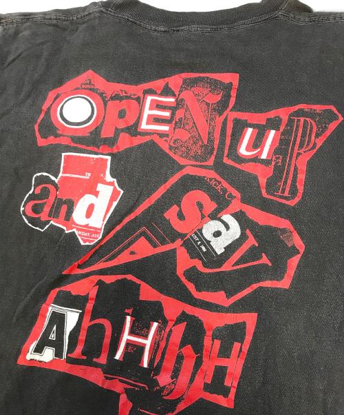 バンドTシャツ（バンドTシャツ）バンドTシャツ (バンドTシャツ) 80s POISON(ポイズン) バンドTシャツ ブラック サイズ:XLの古着・服飾アイテム