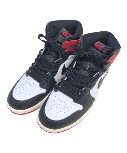 NIKE（ナイキ）NIKE (ナイキ) ハイカットスニーカー レッド サイズ:27.5cmの古着・服飾アイテム