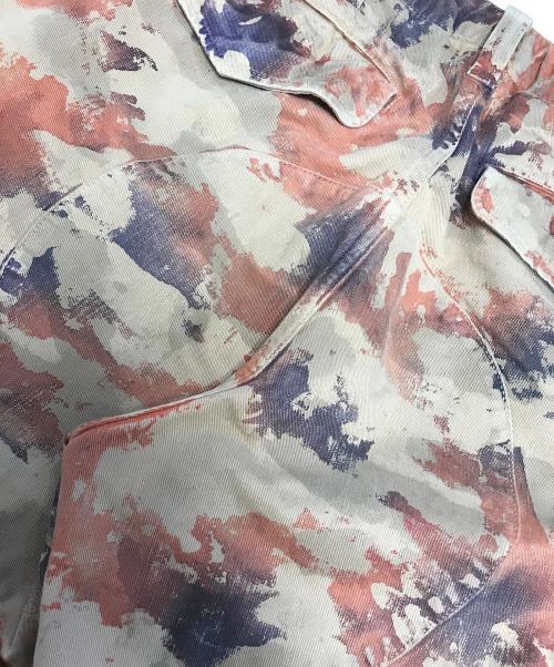 ISAMU KATAYAMA BACKLASH（イサムカタヤマ・バックラッシュ）ISAMU KATAYAMA BACKLASH (イサムカタヤマ・バックラッシュ) 総柄カーゴパンツ ブラウン サイズ:Mの古着・服飾アイテム