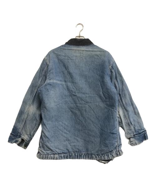 Sears（シアーズ）Sears (シアーズ) 裏地ブランケットデニムカバーオール インディゴ サイズ:不明の古着・服飾アイテム