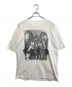 バンドTシャツバンドTシャツ）の古着「90s THE BEATLES(ビートルズ) バンドTシャツ」｜ホワイト