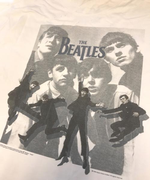 バンドTシャツ（バンドTシャツ）バンドTシャツ (バンドTシャツ) 90s THE BEATLES(ビートルズ) バンドTシャツ ホワイト サイズ:表記なしの古着・服飾アイテム