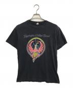 バンドTシャツバンドTシャツ）の古着「80s Rossington Collins Band(ロッシントン・コリンズ・バンド) バンドTシャツ」｜ブラック