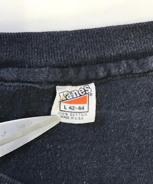 バンドTシャツ（バンドTシャツ）バンドTシャツ (バンドTシャツ) 80s Rossington Collins Band(ロッシントン・コリンズ・バンド) バンドTシャツ ブラック サイズ:Lの古着・服飾アイテム