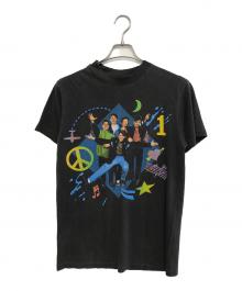 Hanes（ヘインズ）の古着「プリントTシャツ」｜ブラック