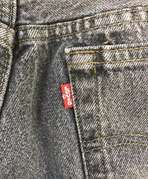 LEVI'S（リーバイス）LEVI'S (リーバイス) 先染めブラックデニム ブラック サイズ:W30 L32の古着・服飾アイテム