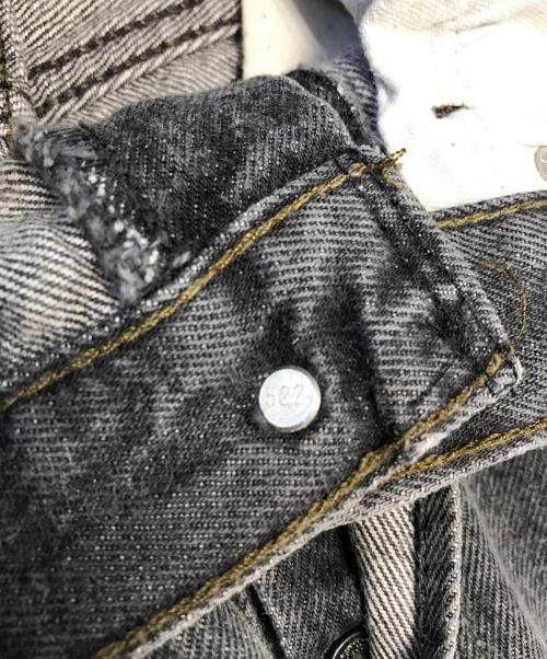 LEVI'S（リーバイス）LEVI'S (リーバイス) 先染めブラックデニム ブラック サイズ:W30 L32の古着・服飾アイテム