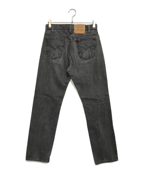 LEVI'S（リーバイス）LEVI'S (リーバイス) 後染めブラックデニム ブラック サイズ:W31 L30の古着・服飾アイテム