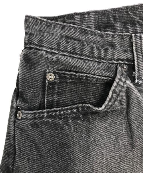 LEVI'S（リーバイス）LEVI'S (リーバイス) 後染めブラックデニム ブラック サイズ:W31 L30の古着・服飾アイテム