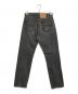 LEVI'S (リーバイス) 後染めブラックデニム ブラック サイズ:W31 L30：14000円