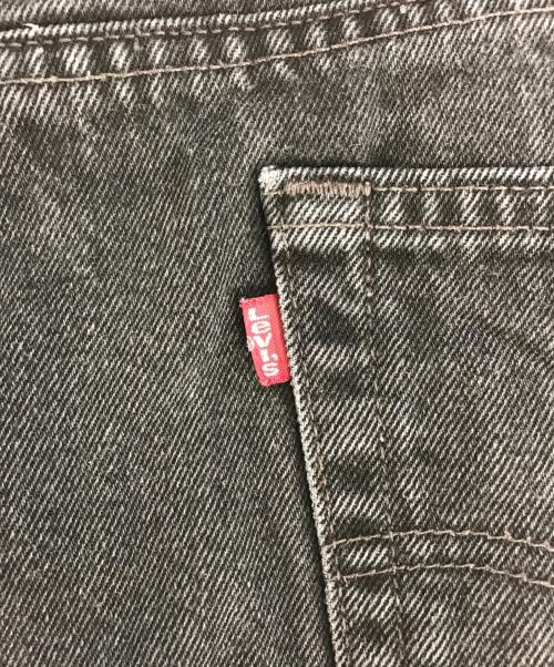 LEVI'S（リーバイス）LEVI'S (リーバイス) 後染めブラックデニム ブラック サイズ:W36 L30の古着・服飾アイテム
