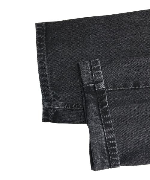 LEVI'S（リーバイス）LEVI'S (リーバイス) 後染めブラックデニム ブラック サイズ:W36 L30の古着・服飾アイテム