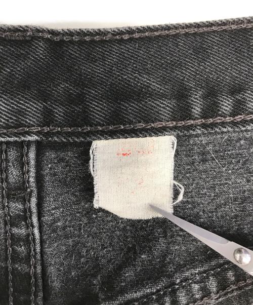 LEVI'S（リーバイス）LEVI'S (リーバイス) 後染めブラックデニム ブラック サイズ:W36 L30の古着・服飾アイテム