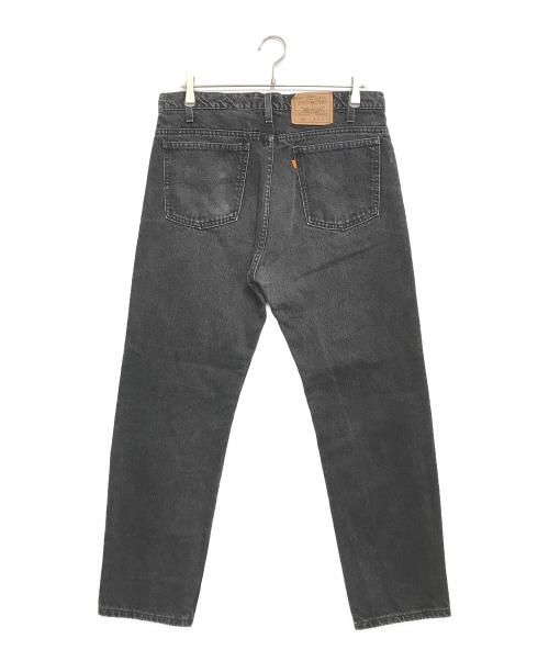 LEVI'S（リーバイス）LEVI'S (リーバイス) 後染めブラックデニム ブラック サイズ:W36 L30の古着・服飾アイテム