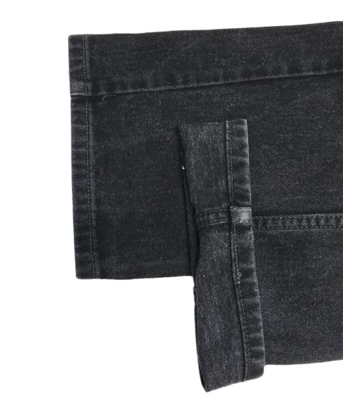 LEVI'S（リーバイス）LEVI'S (リーバイス) 後染めブラックデニム ブラック サイズ:W32 L30の古着・服飾アイテム