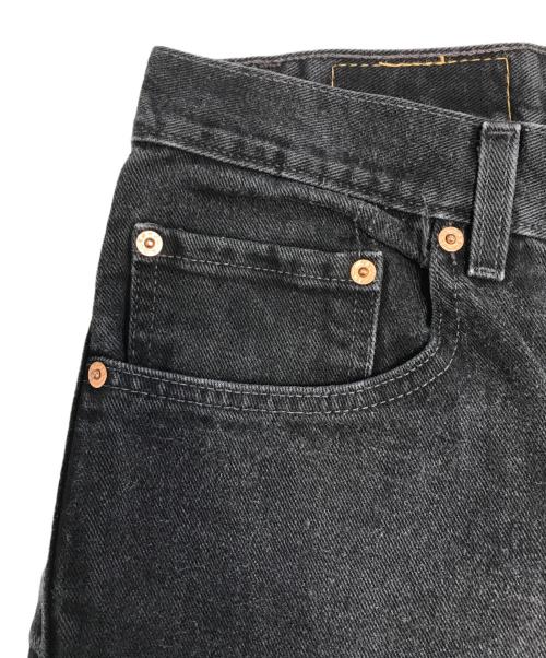 LEVI'S（リーバイス）LEVI'S (リーバイス) 後染めブラックデニム ブラック サイズ:W32 L30の古着・服飾アイテム
