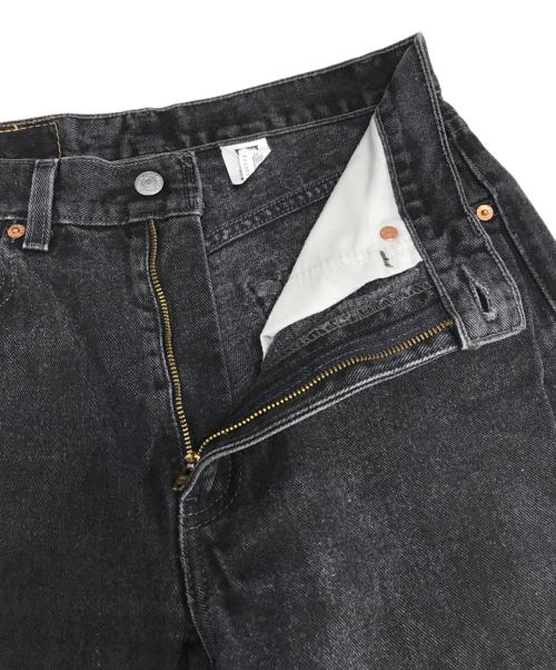 LEVI'S（リーバイス）LEVI'S (リーバイス) 後染めブラックデニム ブラック サイズ:W32 L30の古着・服飾アイテム