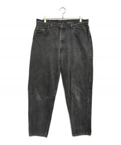 中古・古着通販】LEVI'S (リーバイス) 先染めブラックデニム ブラック