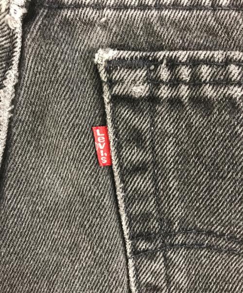 LEVI'S（リーバイス）LEVI'S (リーバイス) 後染めブラックデニム ブラック サイズ:W38 L32の古着・服飾アイテム